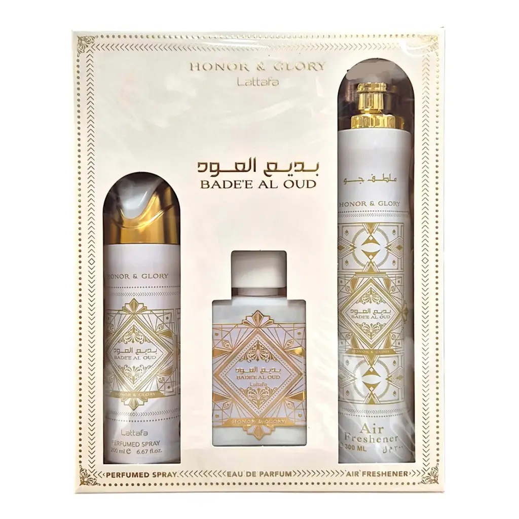 BADE'E AL OUD HONOR & GLORY 3PCS GIFT SET
